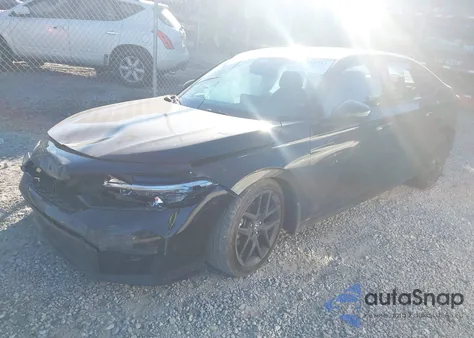 2025 Honda Civic Hybrid Sport/Sport Touring z USA, uszkodzony, nr VIN 2HGFE4F82SH301062